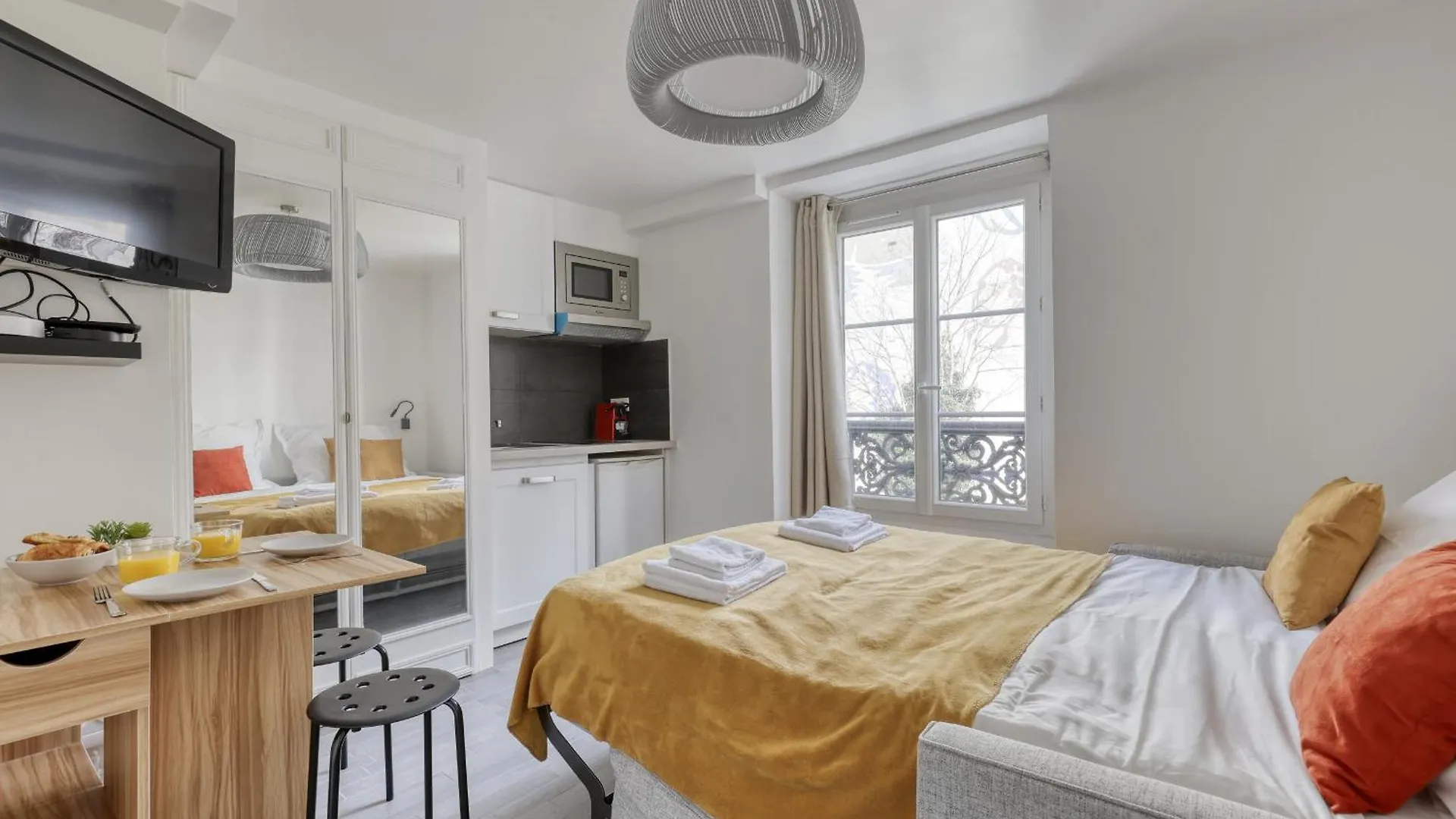Appartement Branded New Cozy Studio In The Heart Of Paris 17