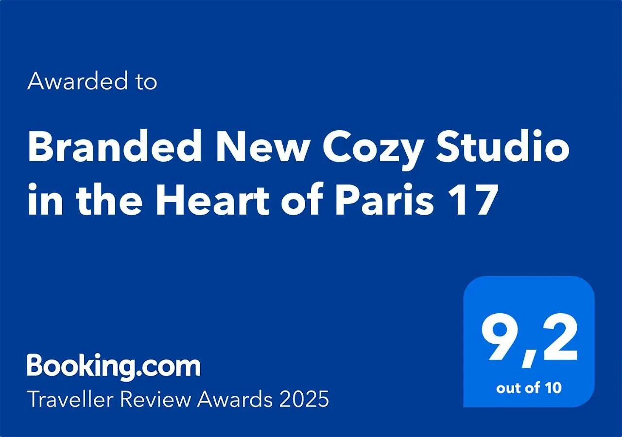 Appartement Branded New Cozy Studio In The Heart Of Paris 17 France